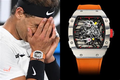 what xoes rafa mean on richard mille watch|Richard Mille tennis watch.